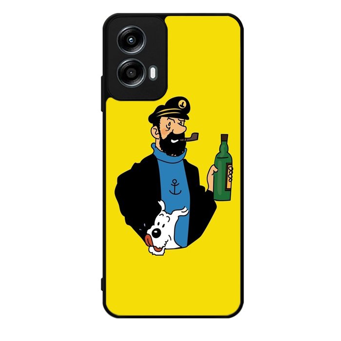 Captain Haddock Tintin Motorola Moto G Play 2024 Case OV8504