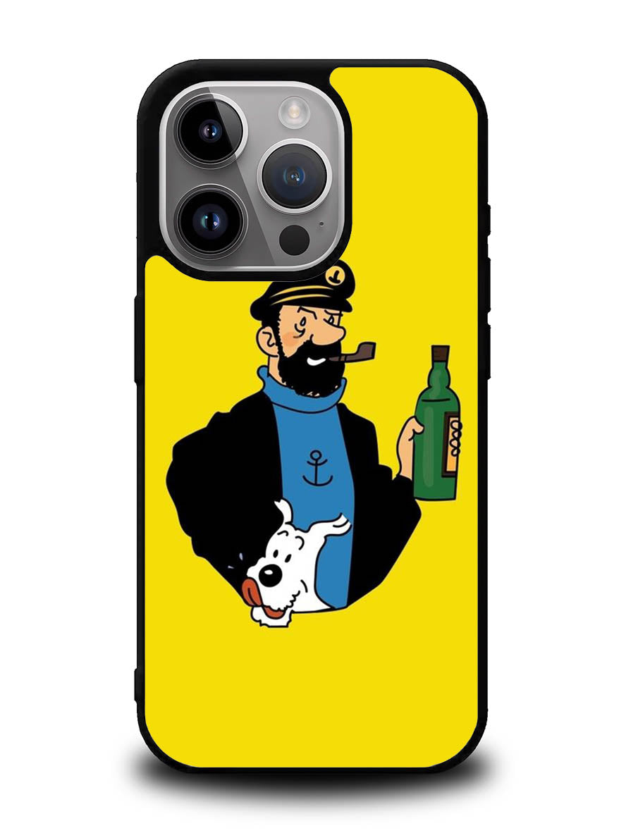 Captain Haddock Tintin iPhone 16 Pro Max Case QC8504