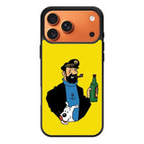 Captain Haddock Tintin iPhone 17 Pro Case QC8504