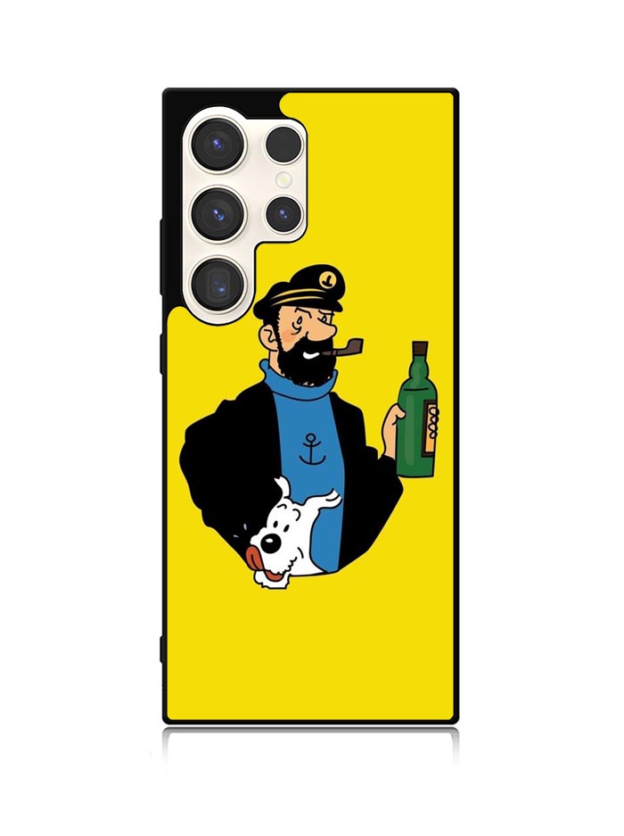 Captain Haddock Tintin Samsung Galaxy S25 Ultra 5G Case QC8504