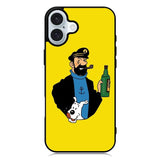 Captain Haddock Tintin iPhone 16 Case QC8504