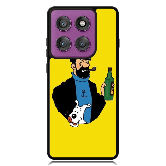 Captain Haddock Tintin Motorola Moto Edge 2025 | Moto Edge 60 Fusion | Moto Edge 60 Pro Case OV8504