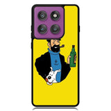 Captain Haddock Tintin Motorola Moto Edge 2025 | Moto Edge 60 Fusion | Moto Edge 60 Pro Case OV8504
