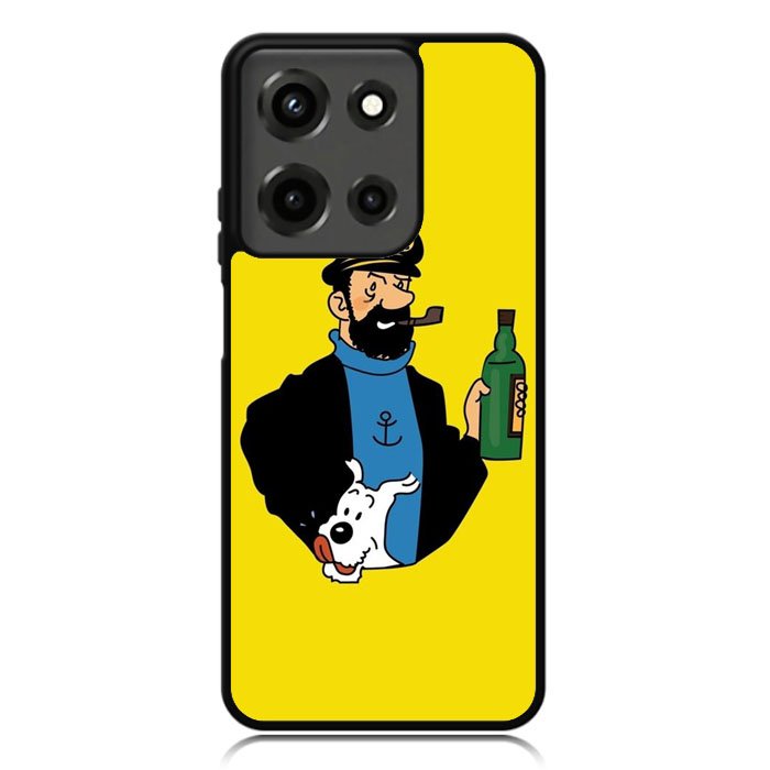 Captain Haddock Tintin Motorola Moto G 5G 2025 Case OV8504