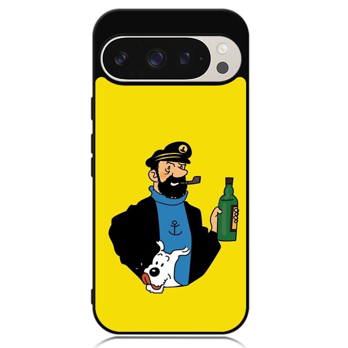 Captain Haddock Tintin Google Pixel 9 | Pixel 9 Pro Case OV8504