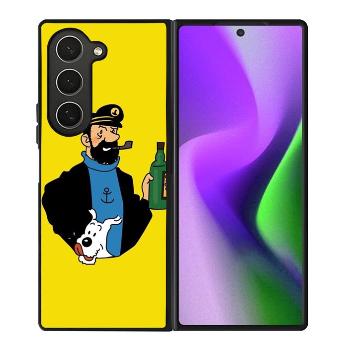 Captain Haddock Tintin Samsung Galaxy Z Fold 6 5G 2024 Case OV8504