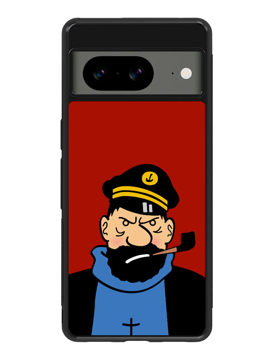 Captain Haddock Tintin Google Pixel 8A Case QC8505