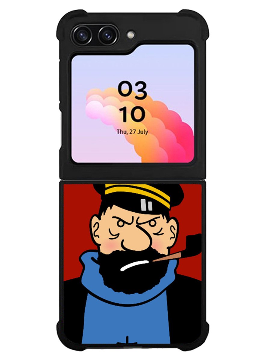 Captain Haddock Tintin Samsung Galaxy Z Flip 5 5G 2023 Case OV8505