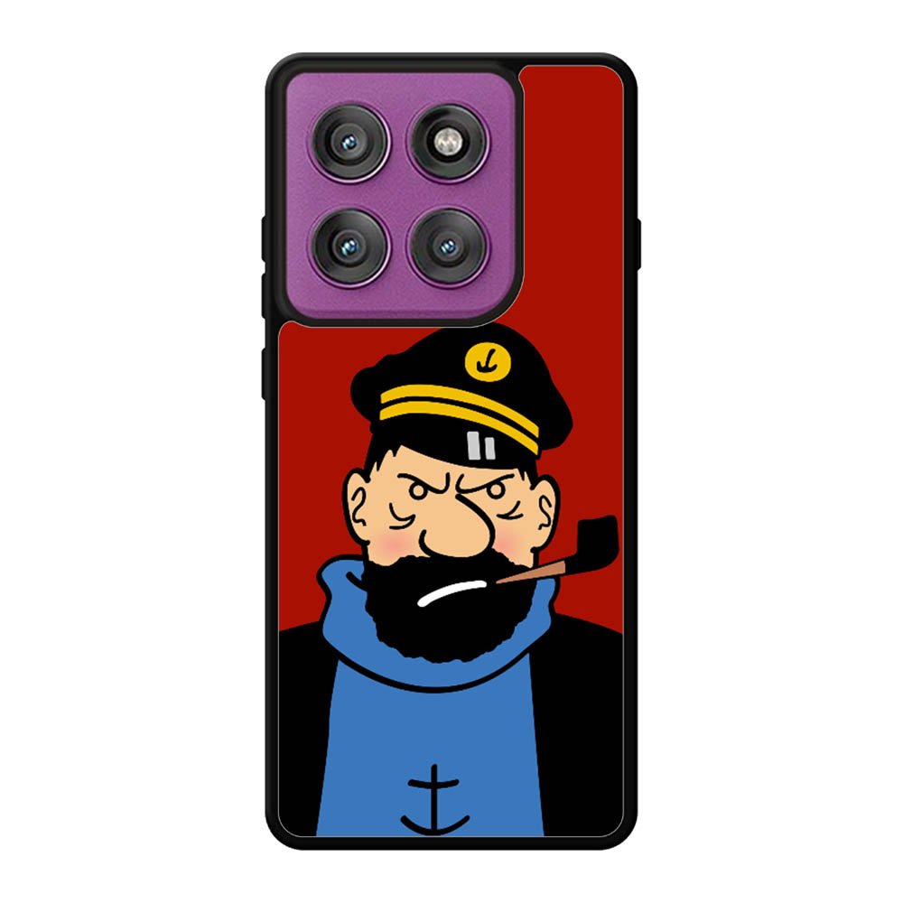 Captain Haddock Tintin Motorola Moto Edge 60 Pro Case QC8505