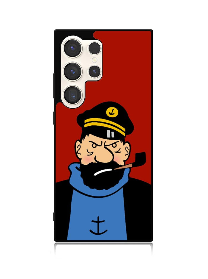 Captain Haddock Tintin Samsung Galaxy S25 Ultra 5G Case QC8505