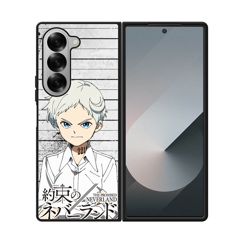 Norman The Promised Neverland Samsung Galaxy Z Fold 7 5G Case QC8045