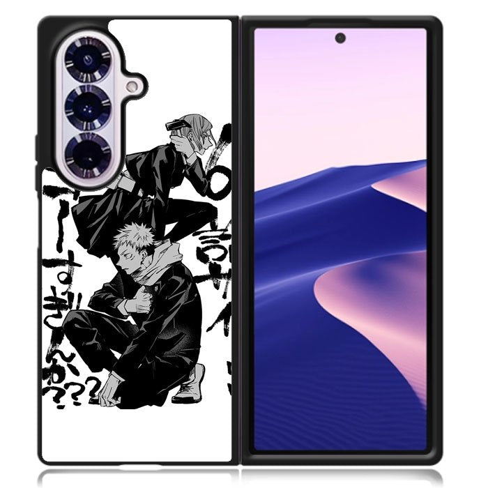 Nobara Yuji Jujutsu Kaisen Samsung Galaxy Z Fold 7 Case OV8044