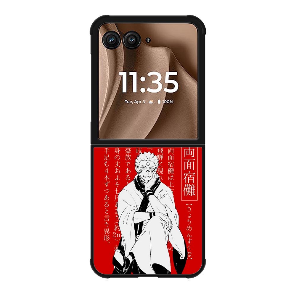 Sukuna Jujutsu Kaisen Motorola Moto RAZR Plus 2025 Case OV7843