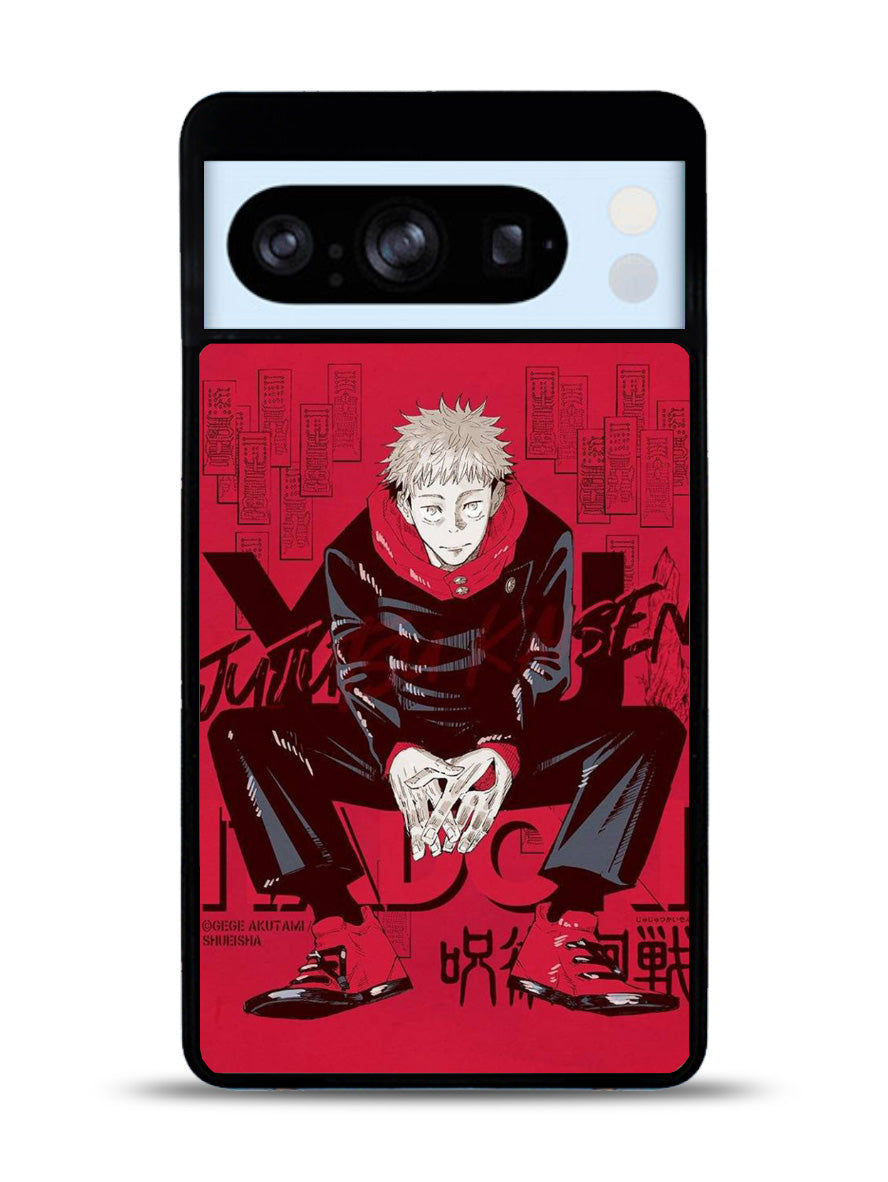 Yuji Itadori Jujutsu Kaisen Google Pixel 8 Pro Case QC7717