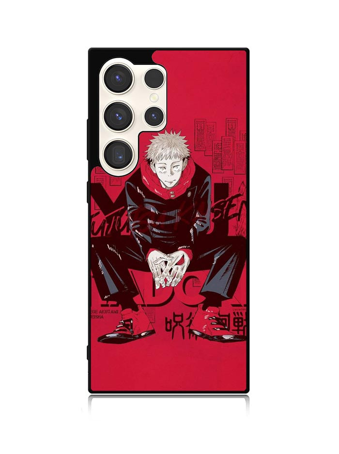 Yuji Itadori Jujutsu Kaisen Samsung Galaxy S25 Ultra 5G Case QC7717