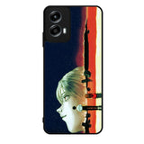 Evangleion Asuka Rei Shiji Motorola Moto G Play 2024 Case OV8371