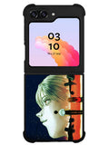 Evangleion Asuka Rei Shiji Samsung Galaxy Z Flip 5 5G 2023 Case OV8371