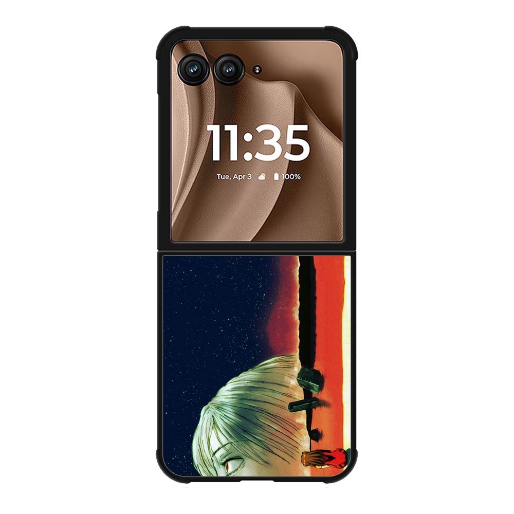 Evangleion Asuka Rei Shiji Motorola Moto RAZR Plus 2025 Case OV8371