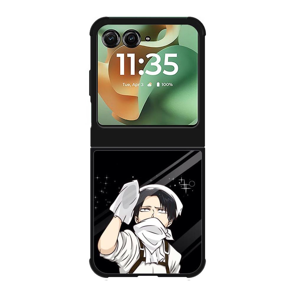 Levi Ackerman Attack on Titan Motorola Moto RAZR 2025 Case OV8159
