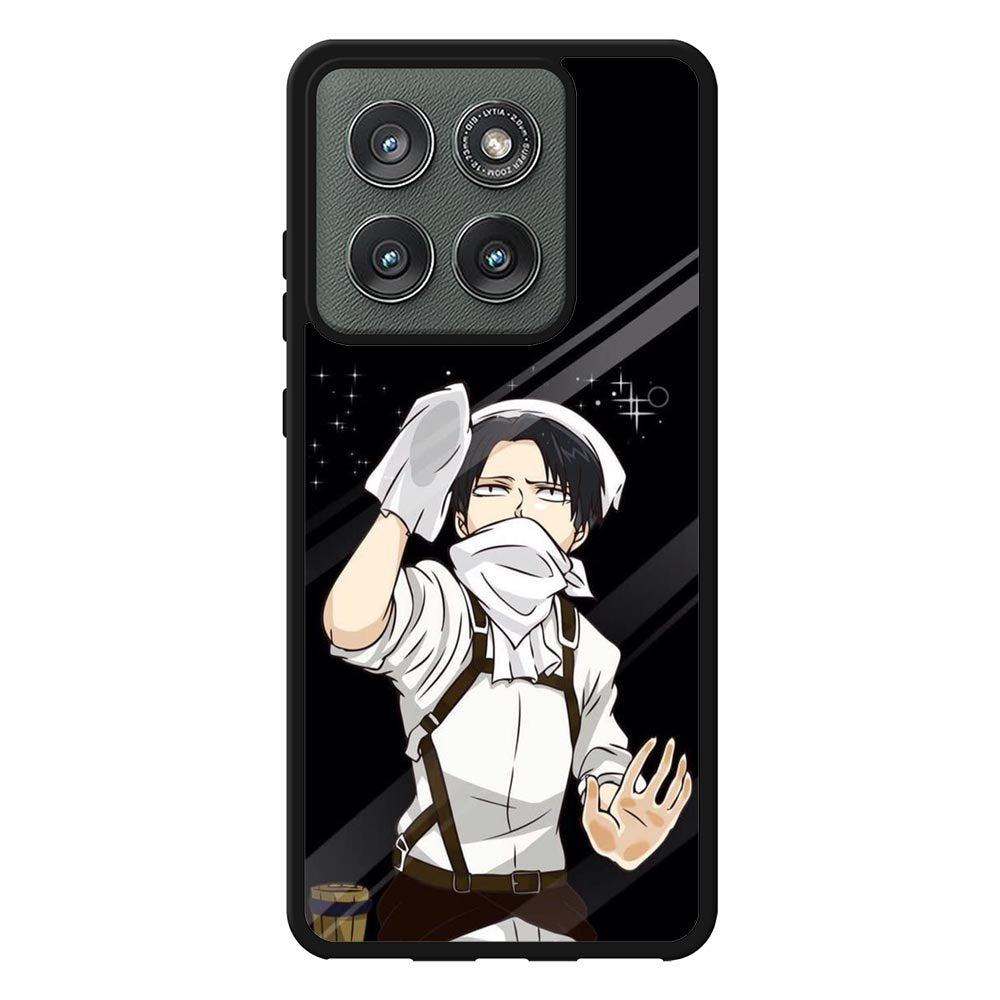 Levi Ackerman Attack on Titan Motorola Moto Edge 2025 Case QC8159