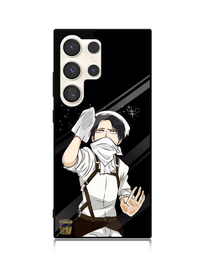 Levi Ackerman Attack on Titan Samsung Galaxy S25 Ultra 5G Case QC8159