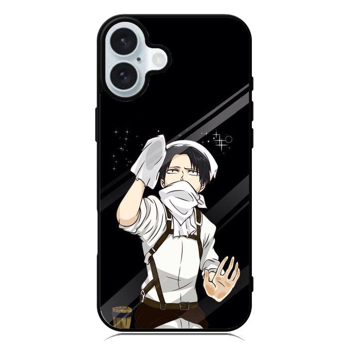 Levi Ackerman Attack on Titan iPhone 16 Plus Case QC8159