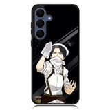 Levi Ackerman Attack on Titan Samsung Galaxy S25 FE Case OV8159