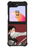 Levi Ackerman Attack on Titan Samsung Galaxy Z Flip 5 5G 2023 Case OV8160