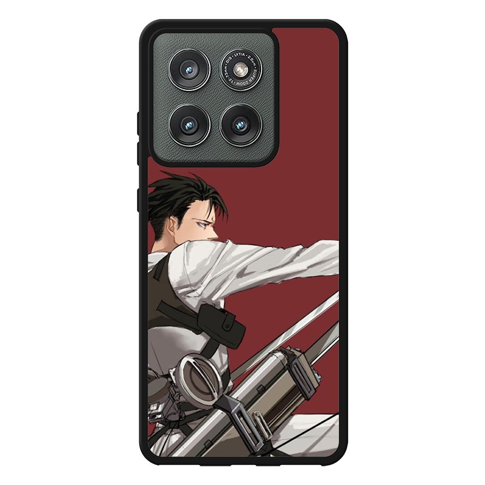 Levi Ackerman Attack on Titan Motorola Moto Edge 2025 Case OV8160