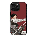 Levi Ackerman Attack on Titan iPhone 16 Pro Max Case OV8160
