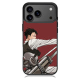 Levi Ackerman Attack on Titan iPhone 17 Pro Case RC8160