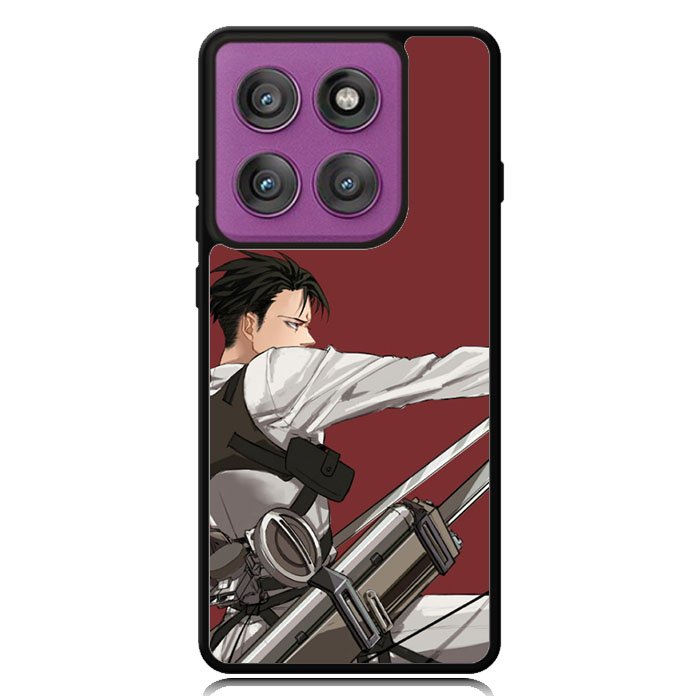 Levi Ackerman Attack on Titan Motorola Moto Edge 2025 | Moto Edge 60 Fusion | Moto Edge 60 Pro Case OV8160