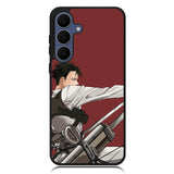 Levi Ackerman Attack on Titan Samsung Galaxy S25 FE Case OV8160