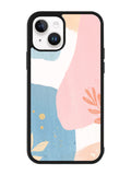 Pastel Floral Art iPhone 14 Plus Case QC7990