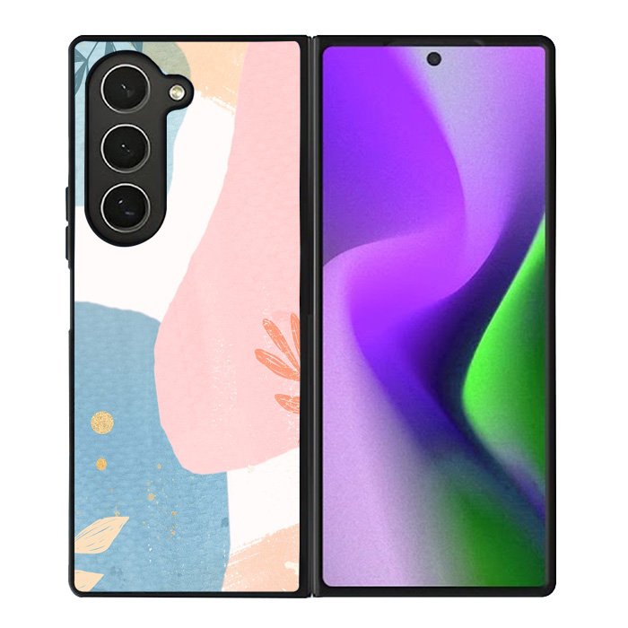 Pastel Floral Art Samsung Galaxy Z Fold 6 5G 2024 Case OV7990