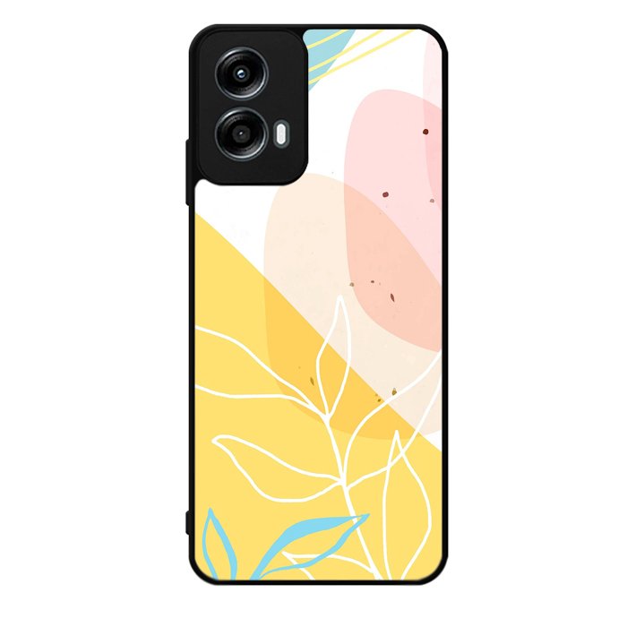 Pastel Floral Art Motorola Moto G Play 2024 Case OV7991