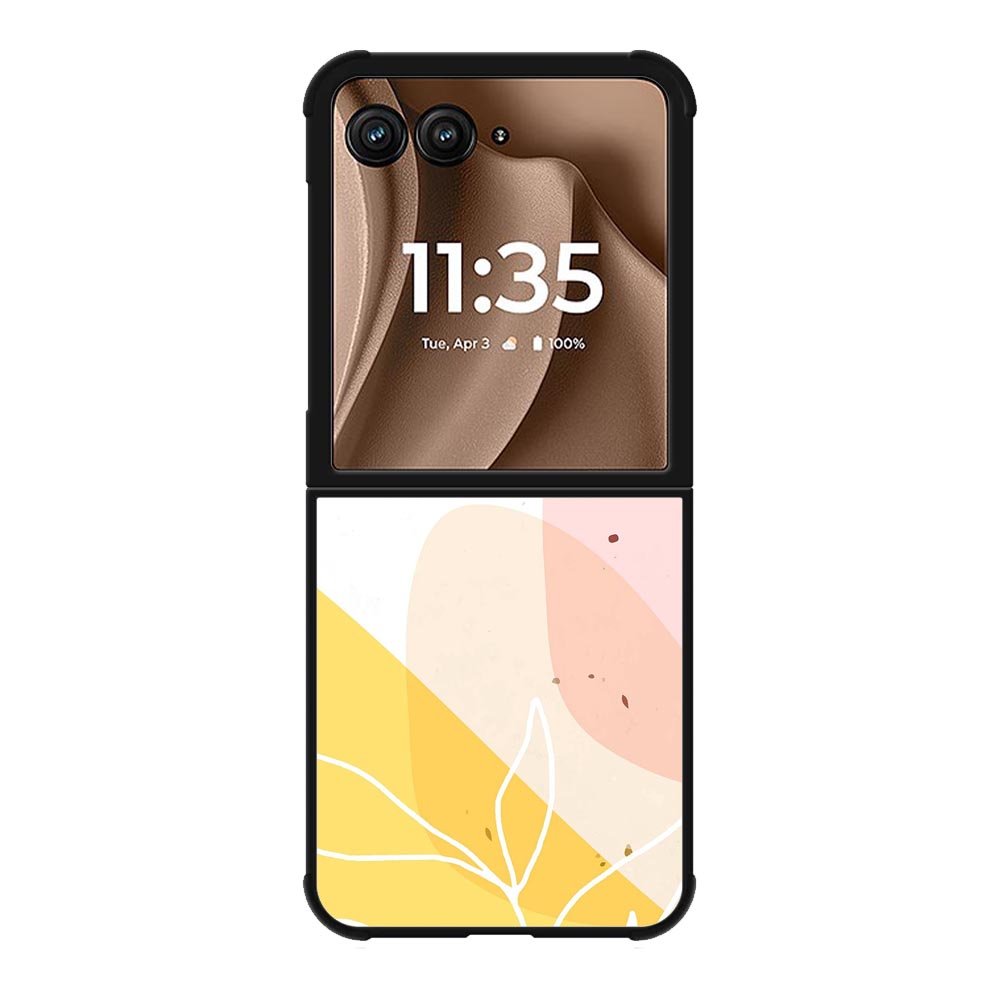 Pastel Floral Art Motorola Moto RAZR Plus 2025 Case OV7991