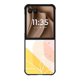 Pastel Floral Art Motorola Moto RAZR Plus 2025 Case OV7991