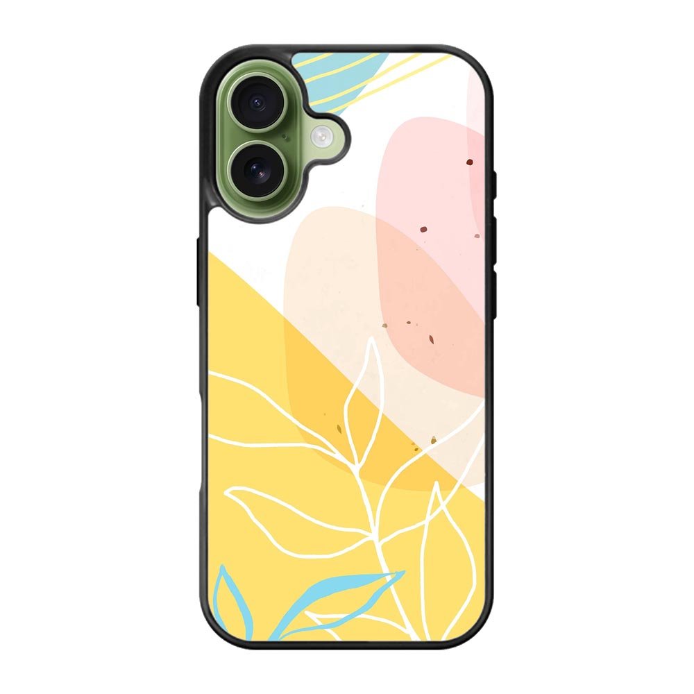 Pastel Floral Art iPhone 17 Case QC7991