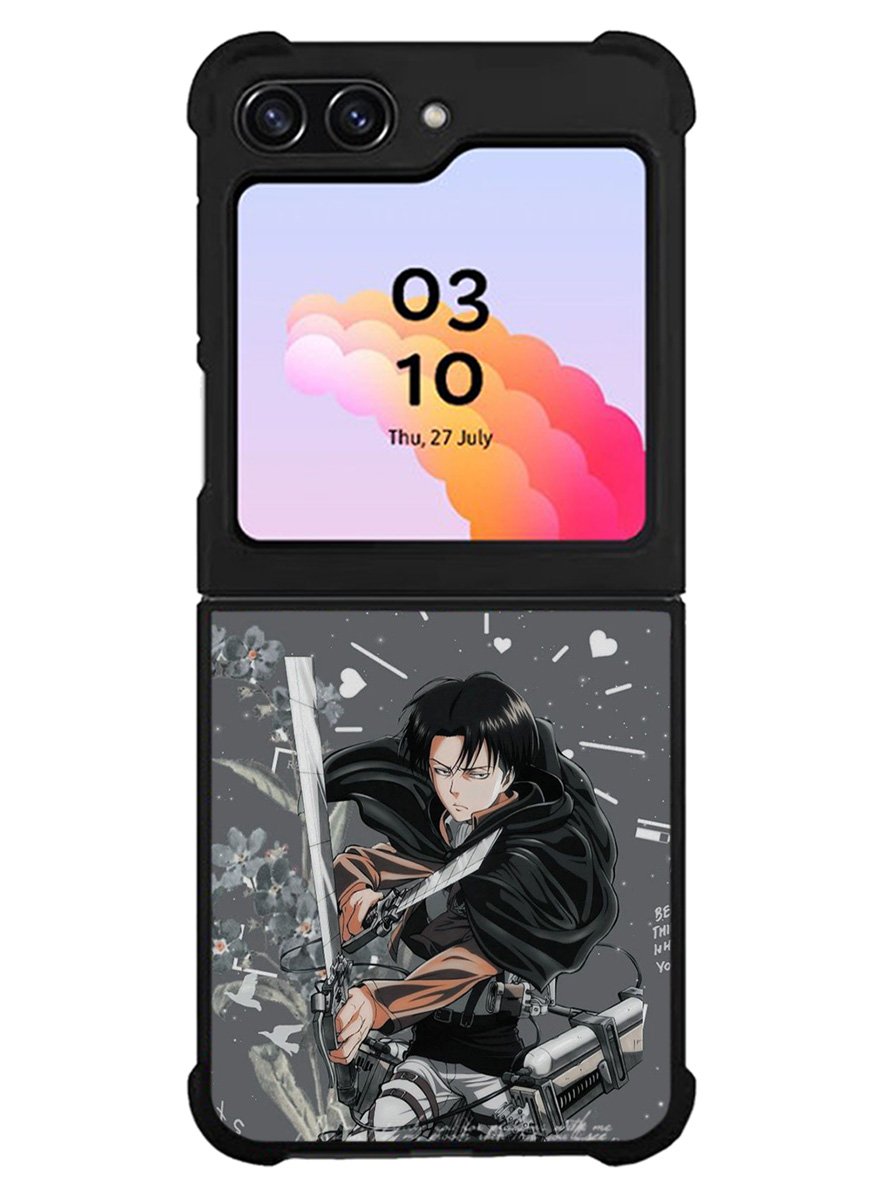 Levi Ackerman Attack On Titan Samsung Galaxy Z Flip 5 5G 2023 Case OV8161