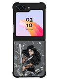 Levi Ackerman Attack On Titan Samsung Galaxy Z Flip 5 5G 2023 Case OV8161