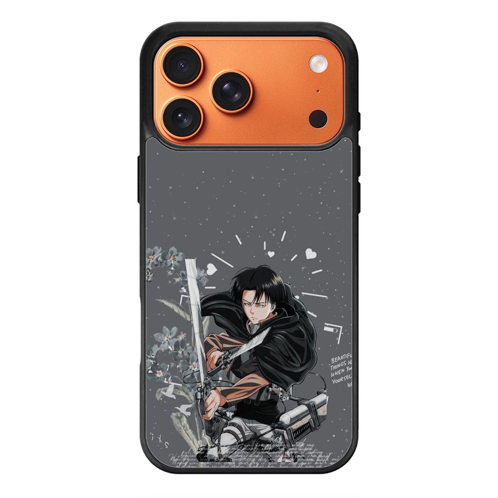 Levi Ackerman Attack On Titan iPhone 17 Pro Case QC8161