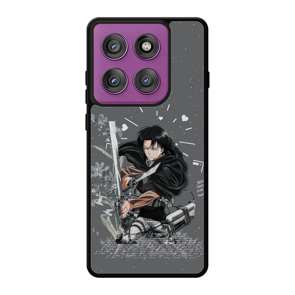 Levi Ackerman Attack On Titan Motorola Moto Edge 60 Pro Case QC8161