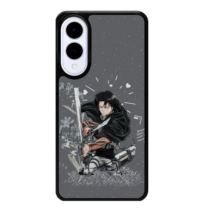 Levi Ackerman Attack On Titan Samsung Galaxy S25 Edge 5G Case OV8161