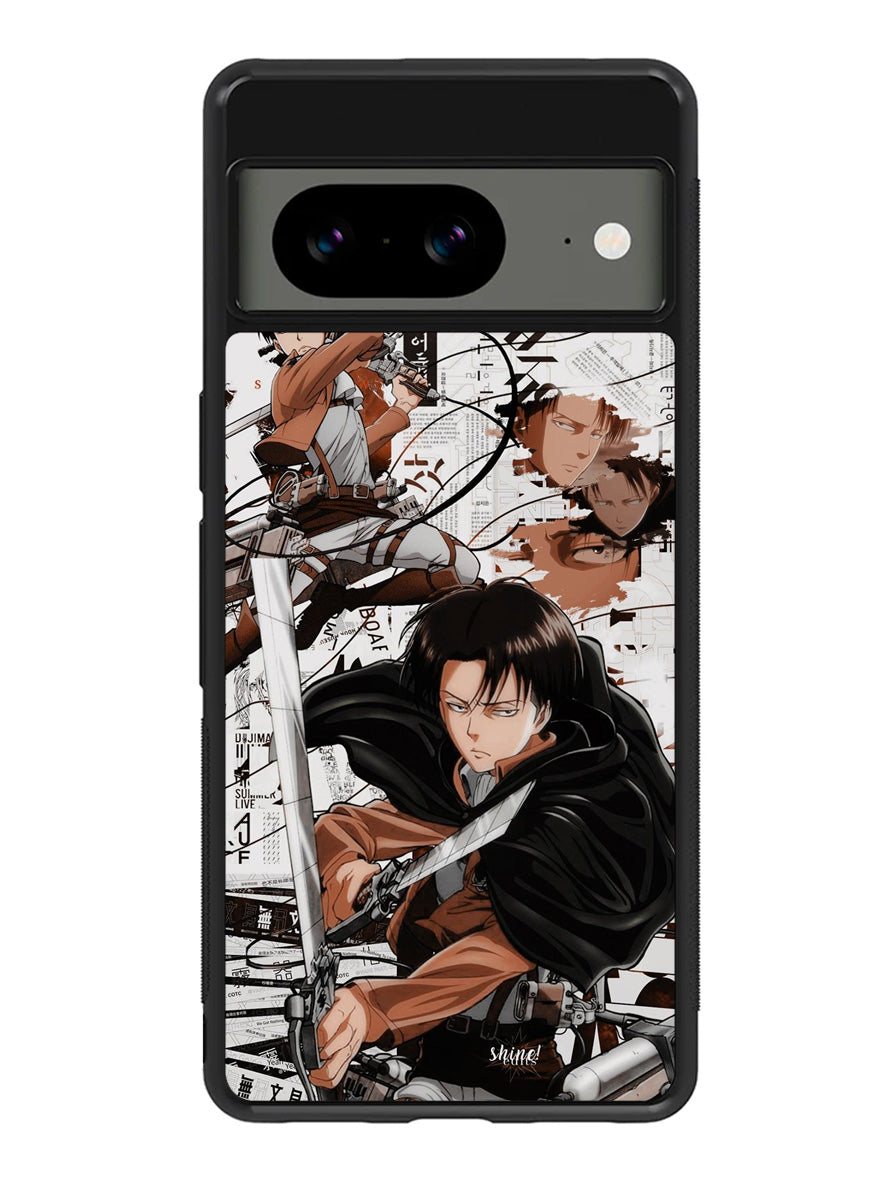 Levi Ackerman Attack On TItan Google Pixel 8A Case QC8162