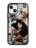 Levi Ackerman Attack On TItan iPhone 14 Plus Case QC8162