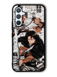 Levi Ackerman Attack On TItan Samsung Galaxy A14 5G Case QC8162