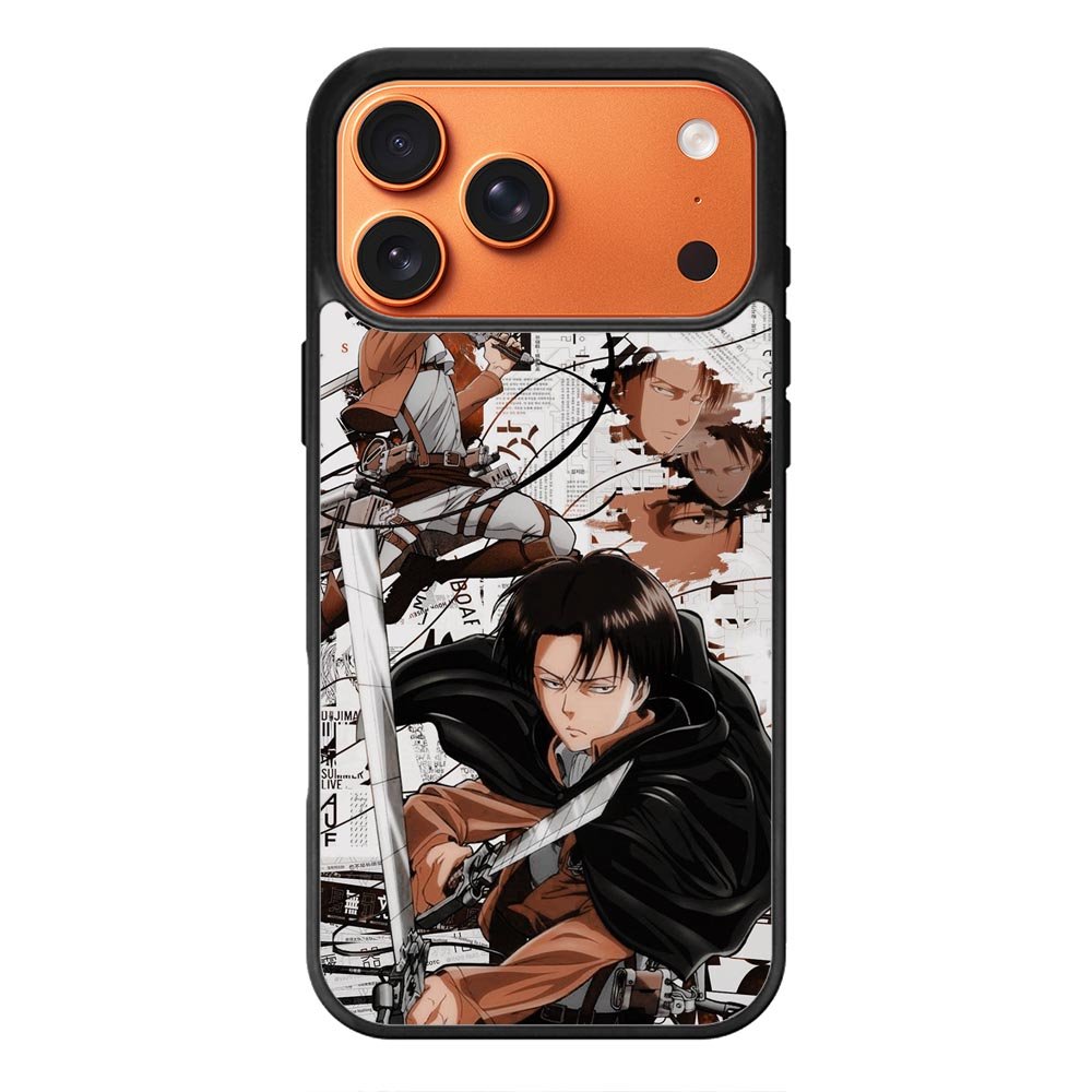 Levi Ackerman Attack On TItan iPhone 17 Pro Max Case QC8162