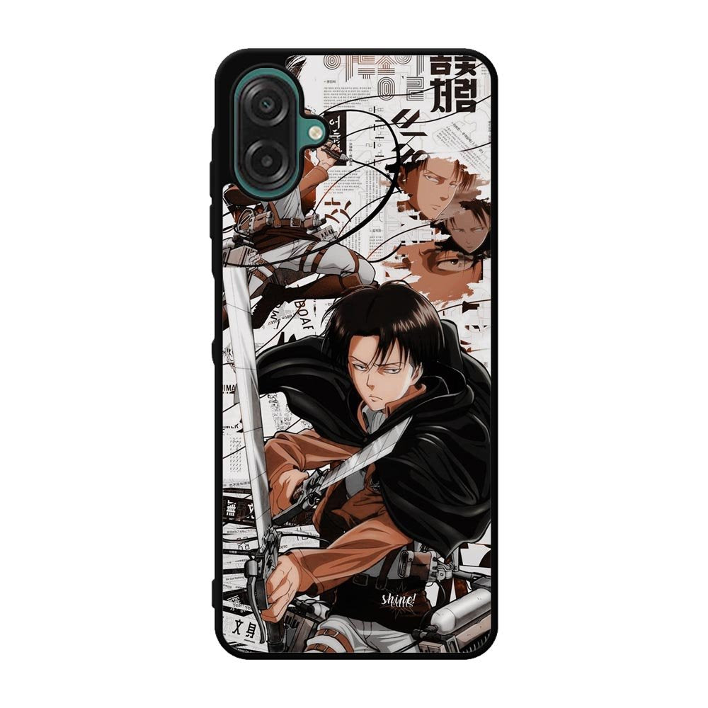 Levi Ackerman Attack On TItan Samsung Galaxy A07 Case QC8162