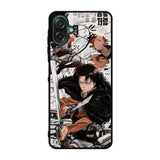 Levi Ackerman Attack On TItan Samsung Galaxy A07 Case QC8162